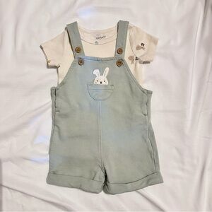 Easter Baby Overalls